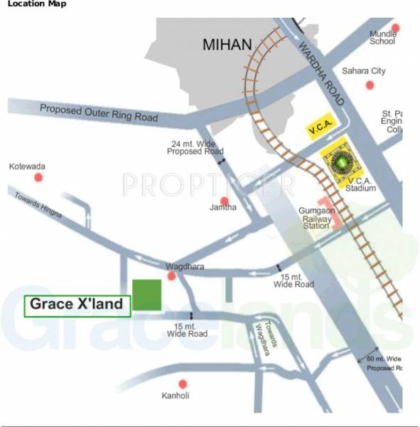 Gracelands Xland Location Plan