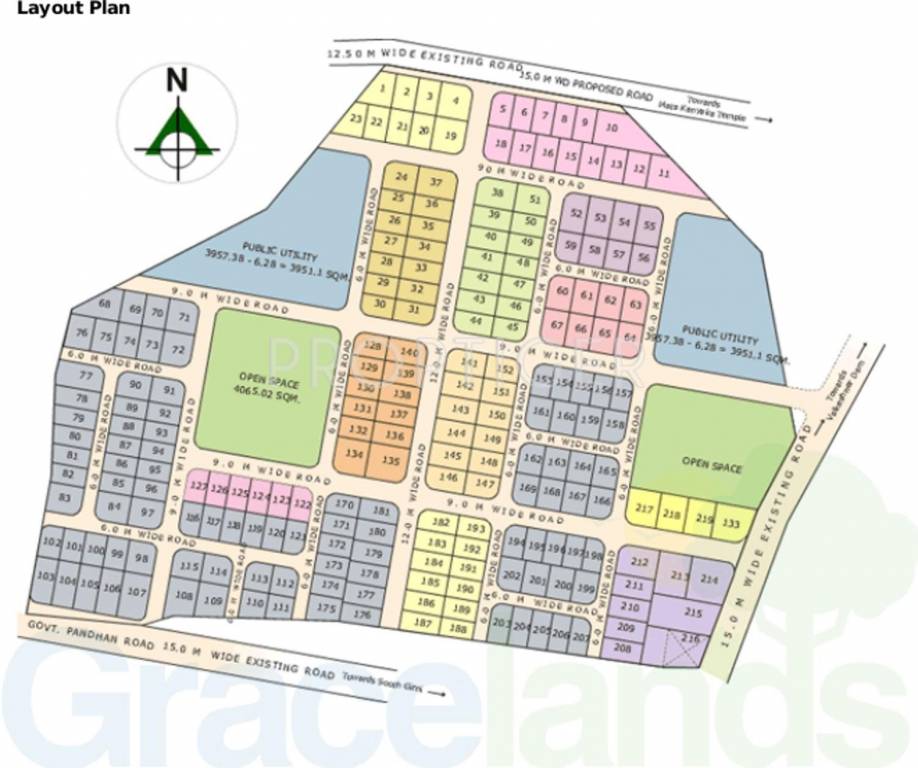 Gracelands Tulip Layout Plan