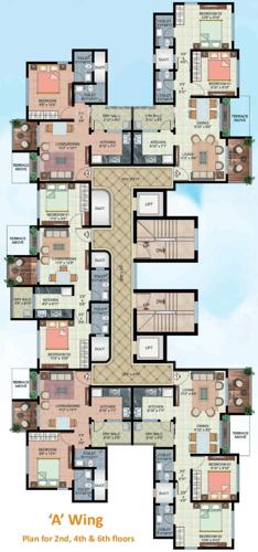  residency Images for Cluster Plan of Sun Residency