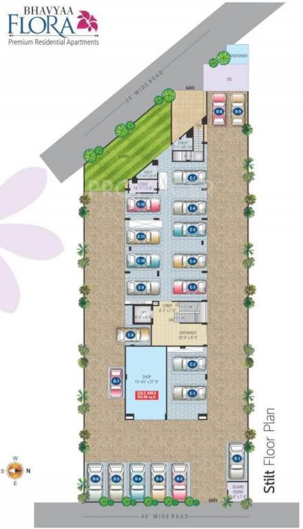Images for Cluster Plan of Aradhana Bhavyaa Flora