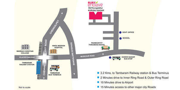  enclave Location Plan