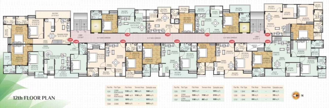 Images for Cluster Plan of Aradhana Bhavyaa Green