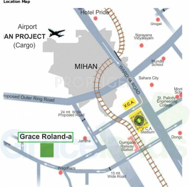 Gracelands Roland A Location Plan