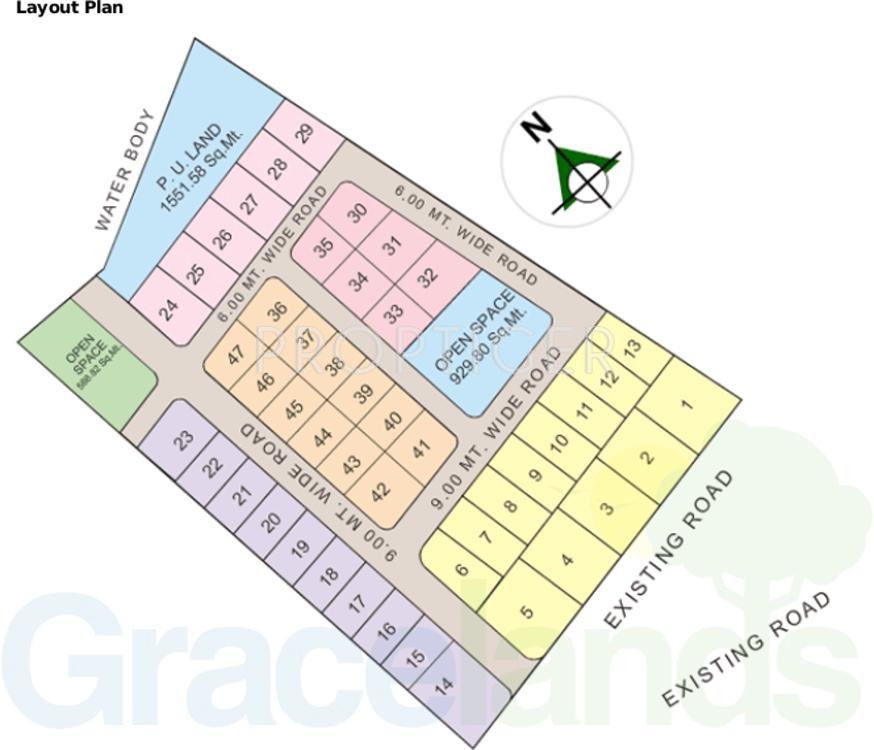 Gracelands Roland Layout Plan