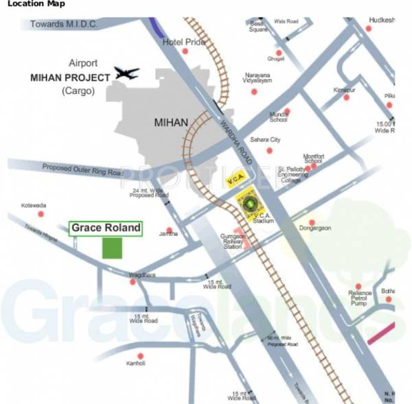 Location Plan Gracelands Roland Location Plan