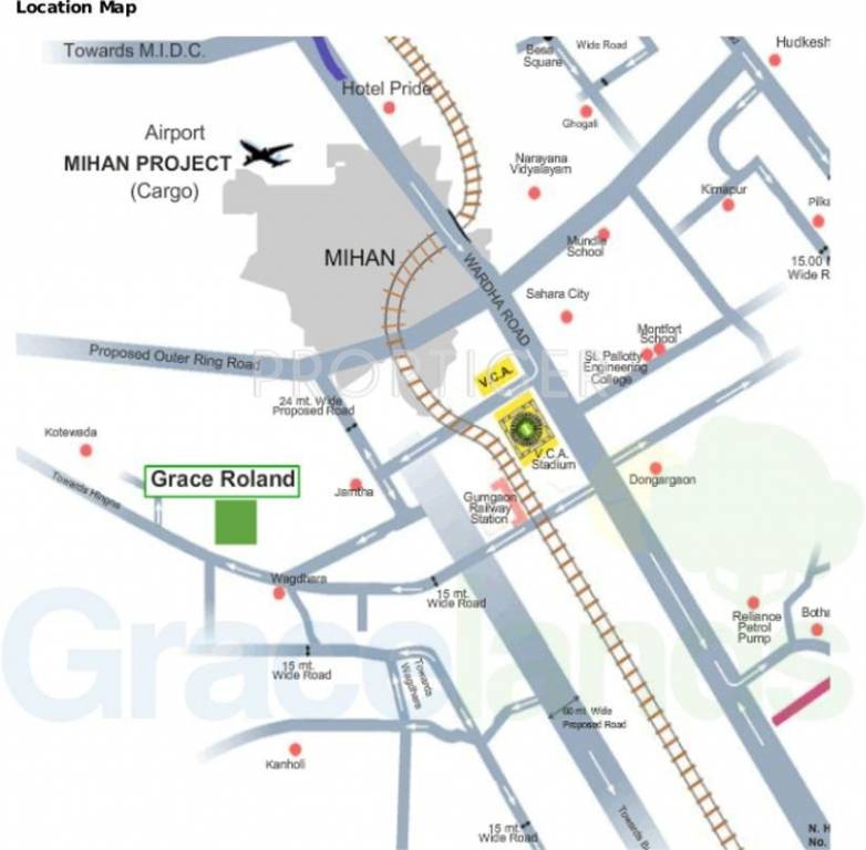 Gracelands Roland Location Plan
