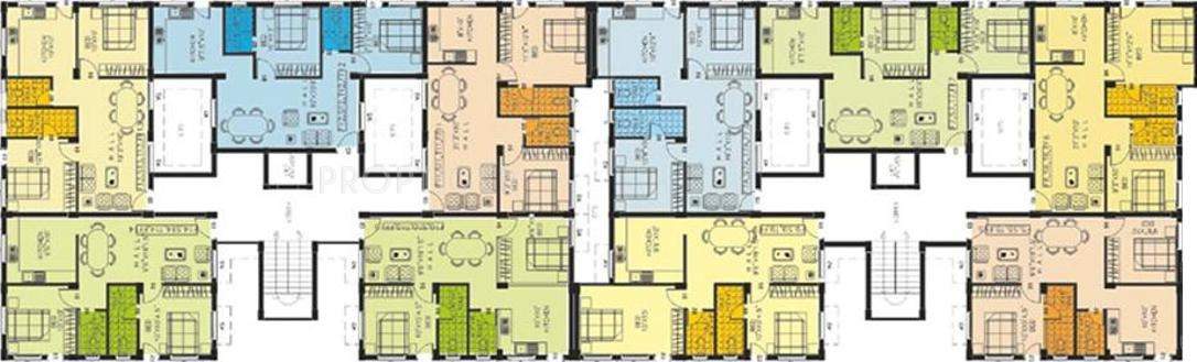 Images for Cluster Plan of Ruby Ashok Manor