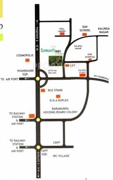 Images for Location Plan of Samasti 1001 Greens