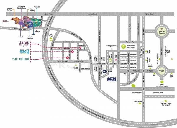 Images for Location Plan of IPG Samyak Residency