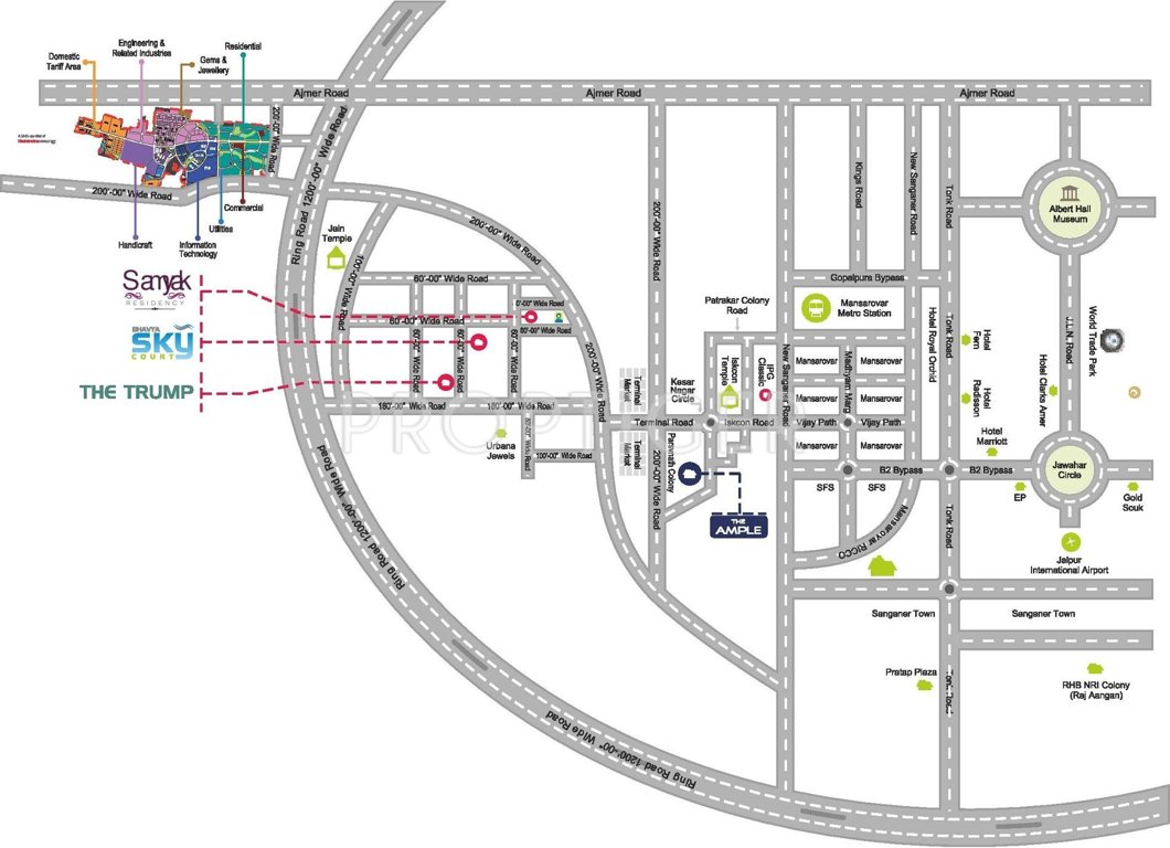 Images for Location Plan of IPG Samyak Residency