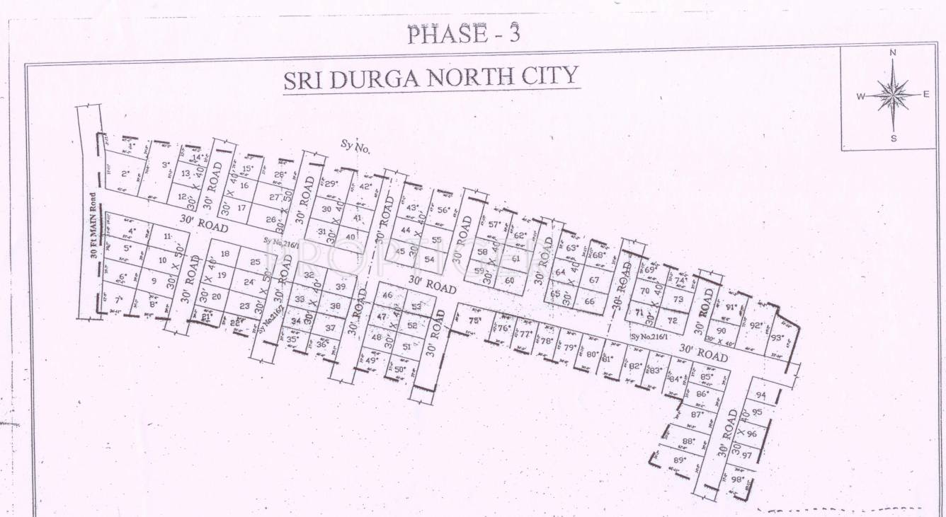 Images for Layout Plan of Sri North City Phase 3