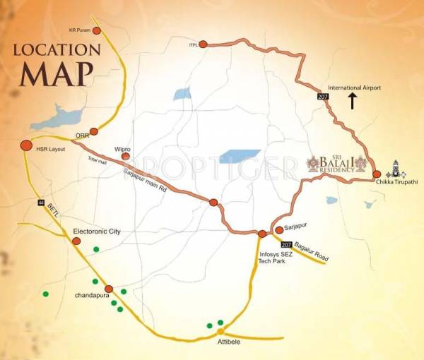 Images for Location Plan of SV Sri Balaji Residency