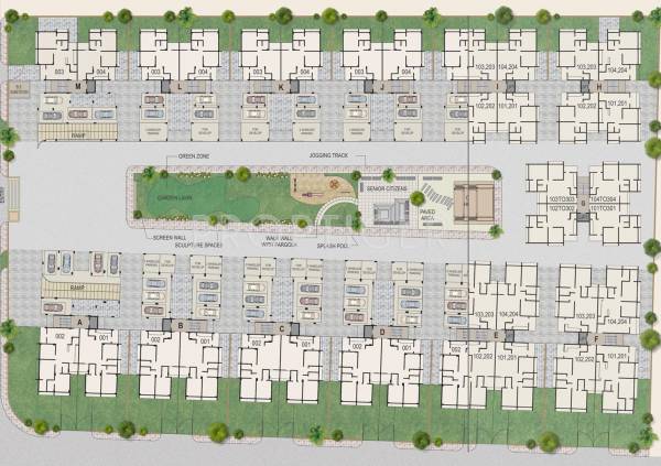 Images for Cluster Plan of V Square Vedant Shreeji