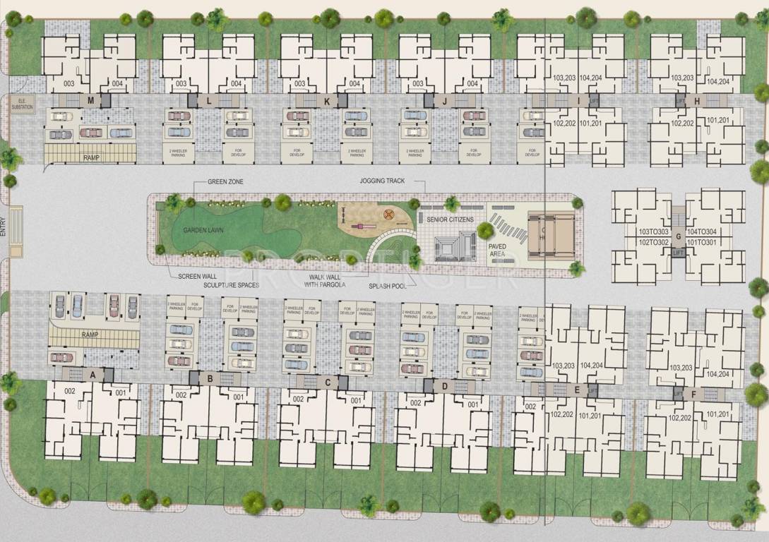 Images for Cluster Plan of V Square Vedant Shreeji