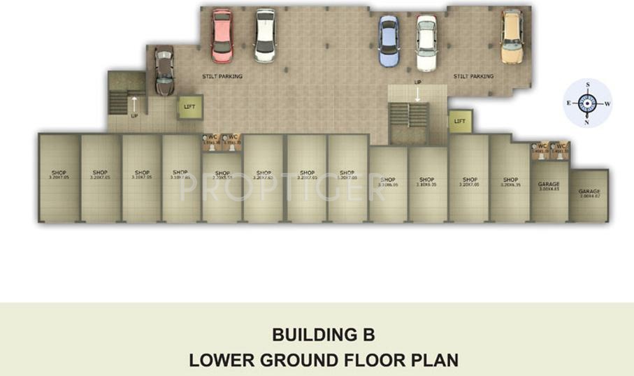  harmony Building B Wing 2 Cluster Plan