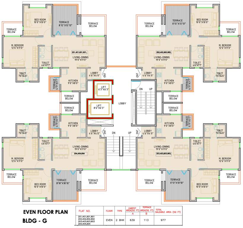 Images for Cluster Plan of Orange Royal Orange County