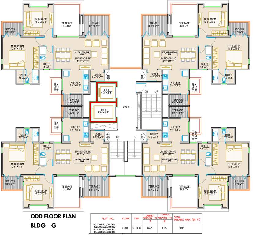 Images for Cluster Plan of Orange Royal Orange County