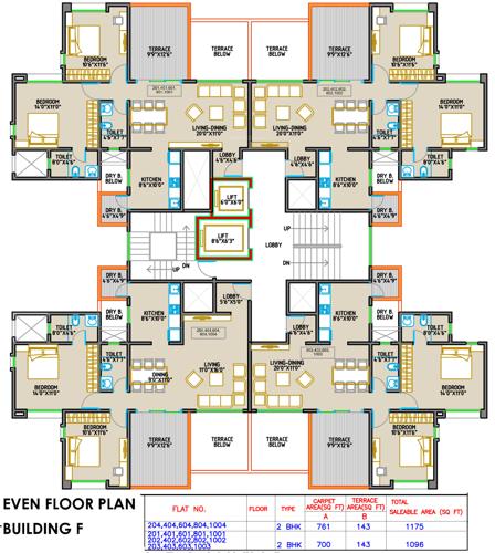 Images for Cluster Plan of Orange Royal Orange County