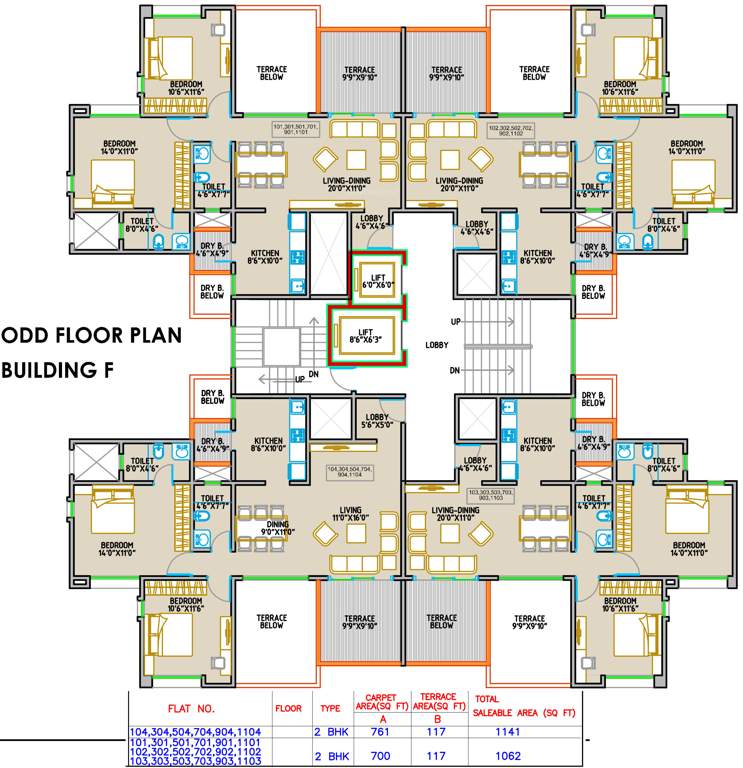 Images for Cluster Plan of Orange Royal Orange County