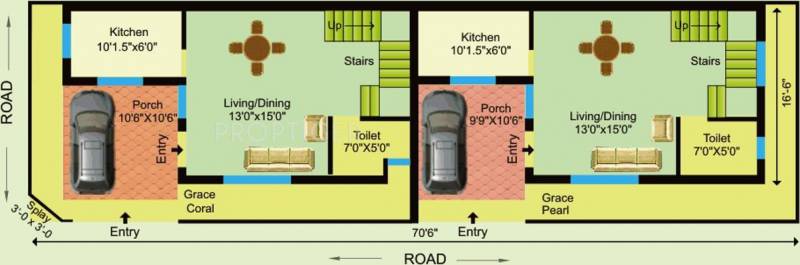Grace Builders Coral and Pearl Layout Plan