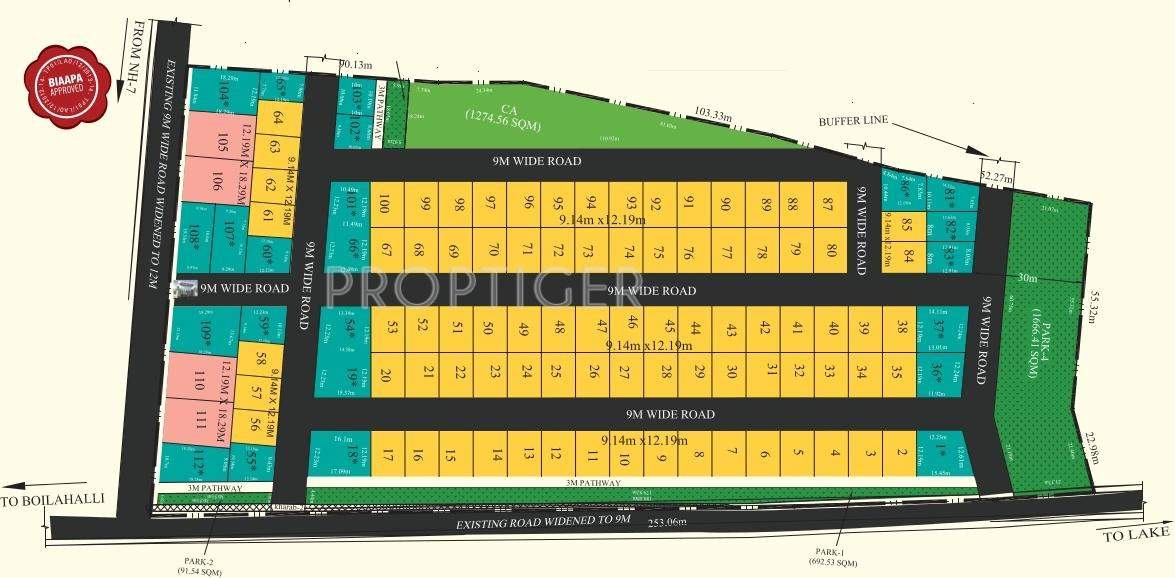 Images for Layout Plan of Bhoomika Lake Street