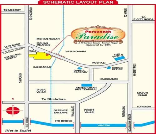 Images for Location Plan of Parsvnath Paradise paradise Images for Location Plan of Parsvnath Paradise
