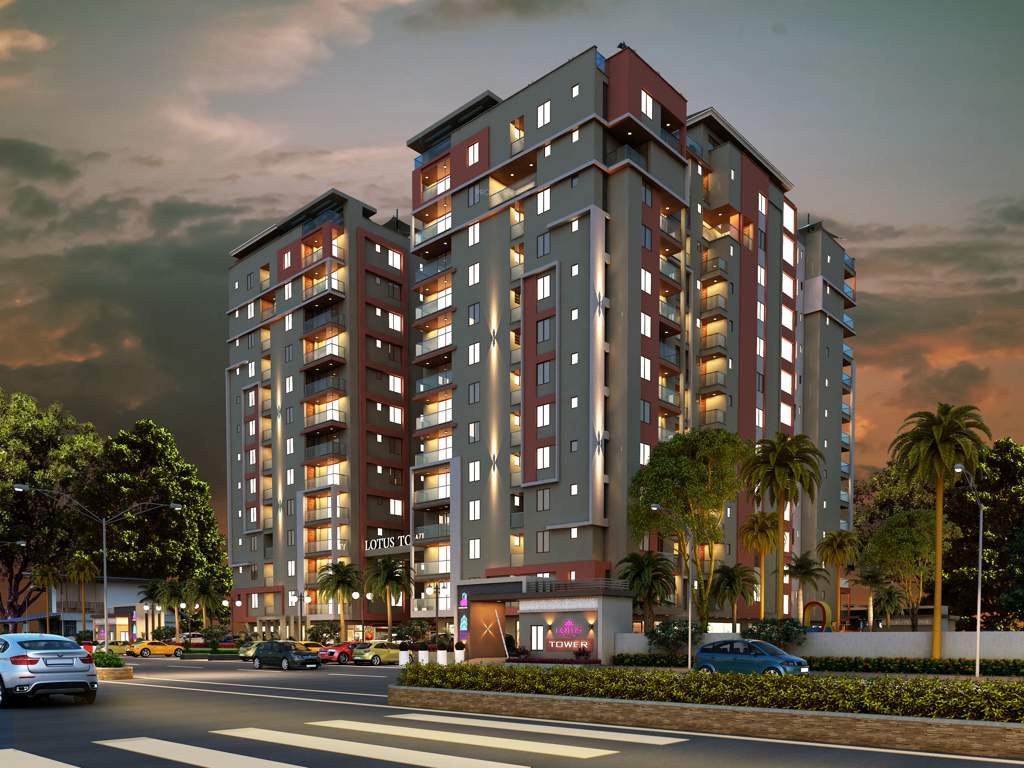  lotus tower Elevation