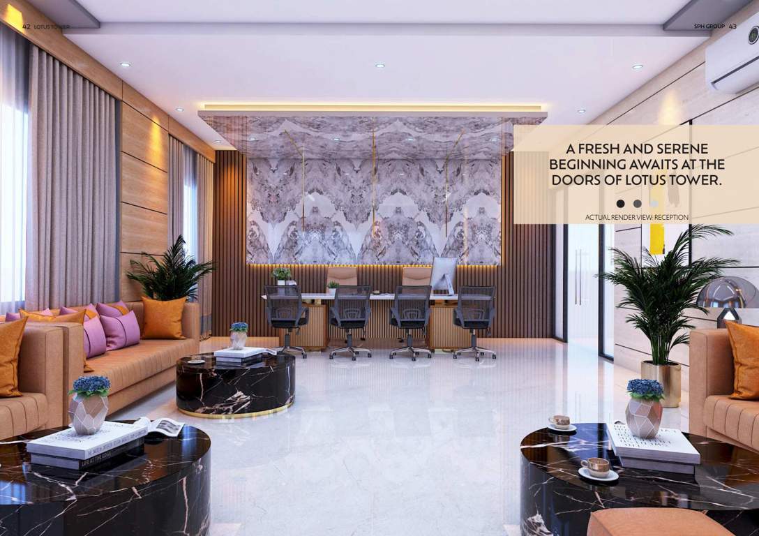  lotus tower Living Area