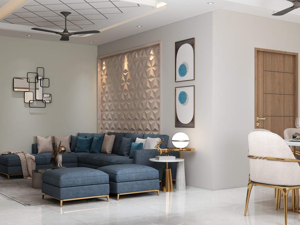  lotus tower Living Area