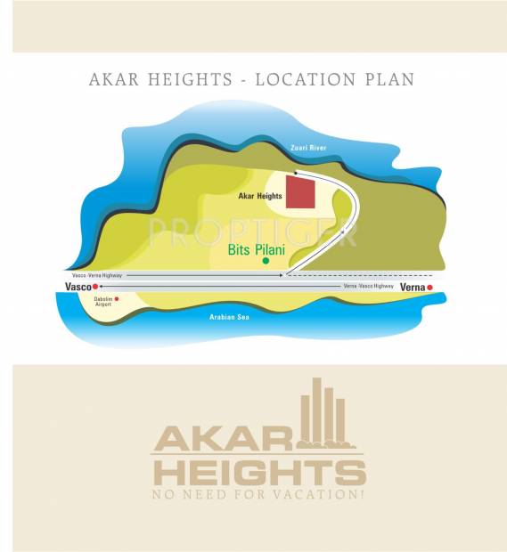 heights Images for Location Plan of Akar Heights