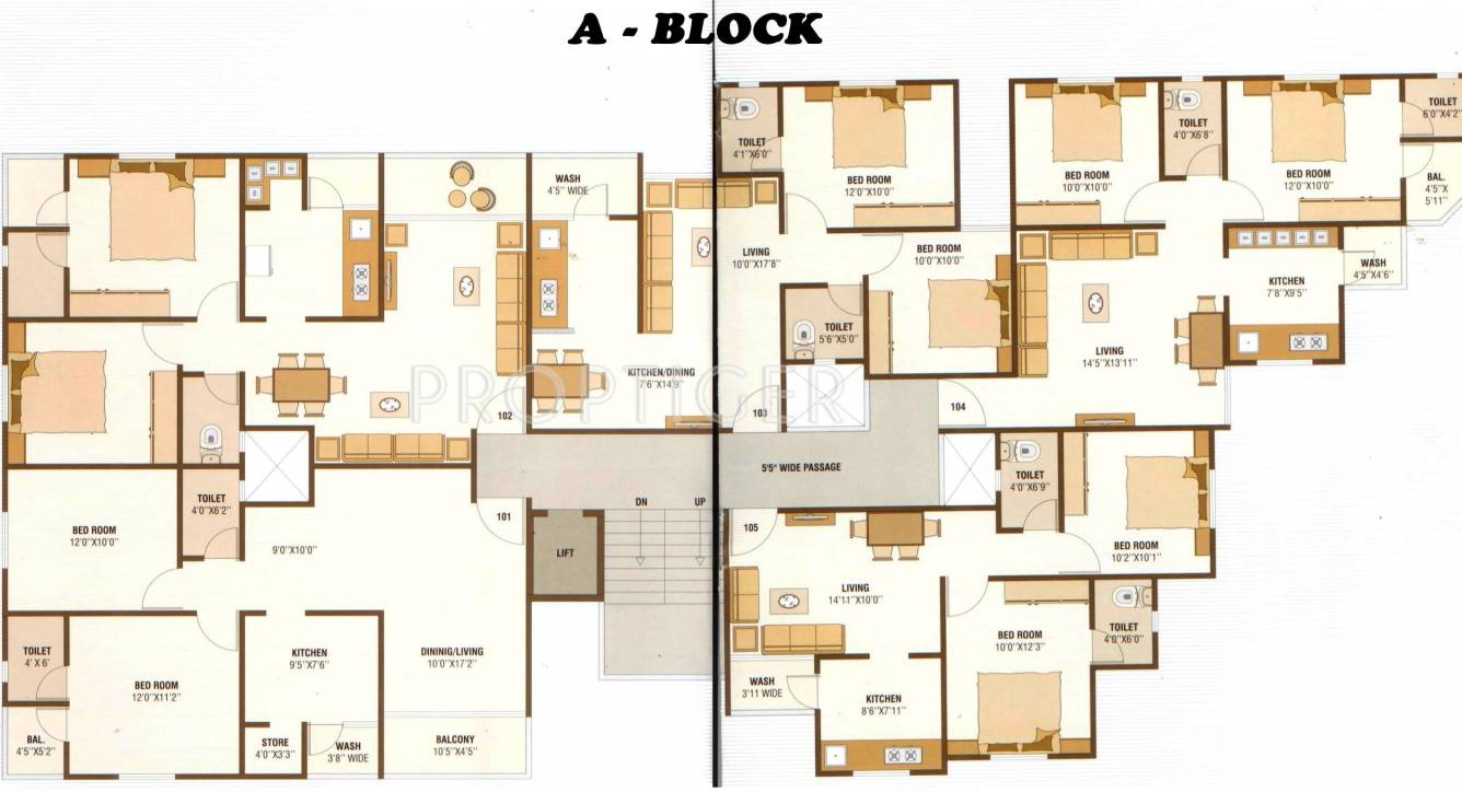 Images for Cluster Plan of Khyati Krishna 99