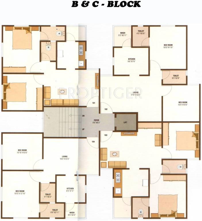 Images for Cluster Plan of Khyati Krishna 99