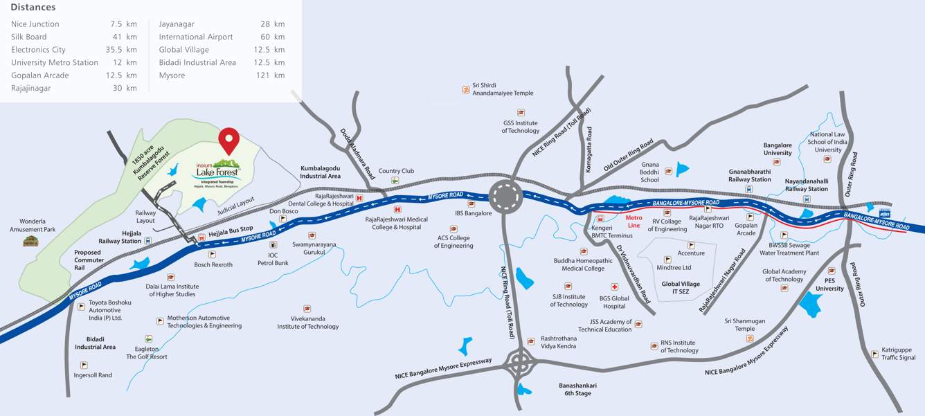  lake forest Images for Location Plan of Indium Lake Forest