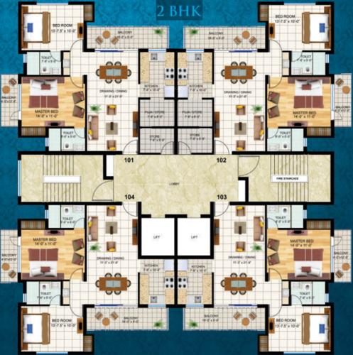 Images for Cluster Plan of Hindustan Presidency Estate