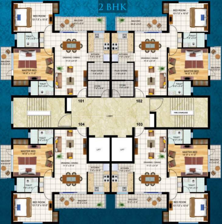 Images for Cluster Plan of Hindustan Presidency Estate