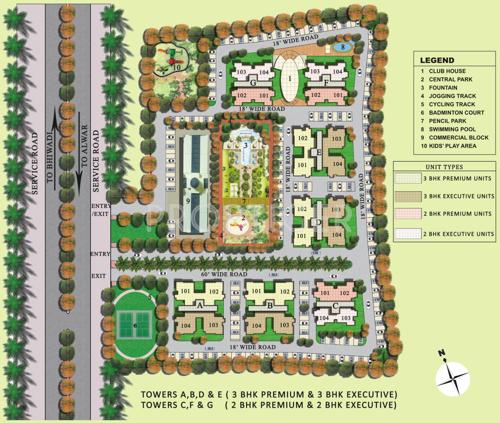 Images for Layout Plan of Hindustan Presidency Estate