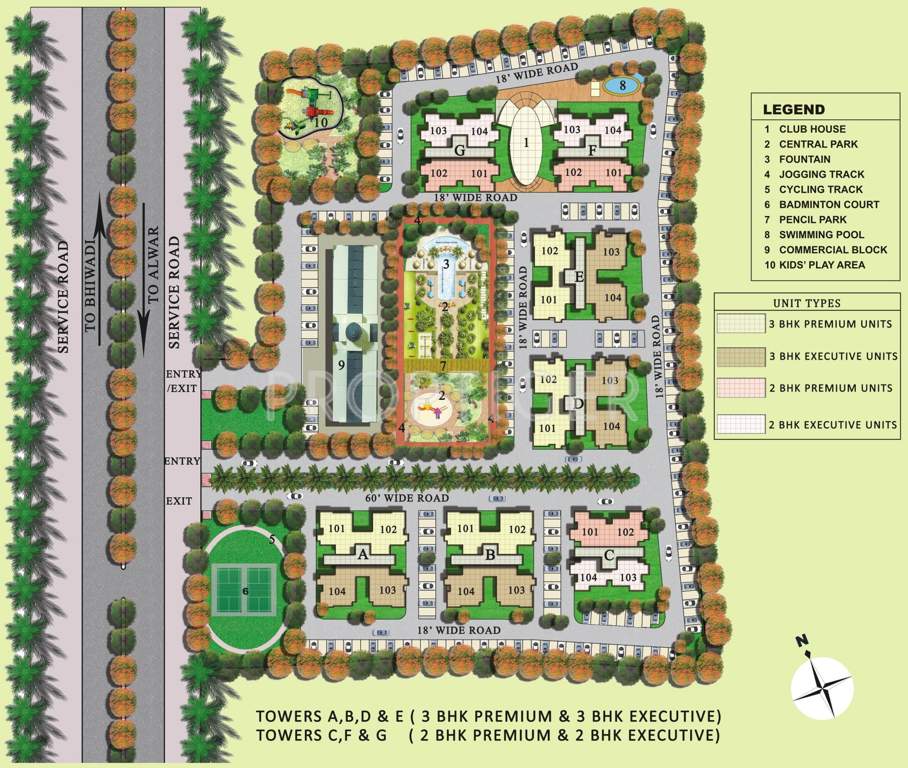 Images for Layout Plan of Hindustan Presidency Estate
