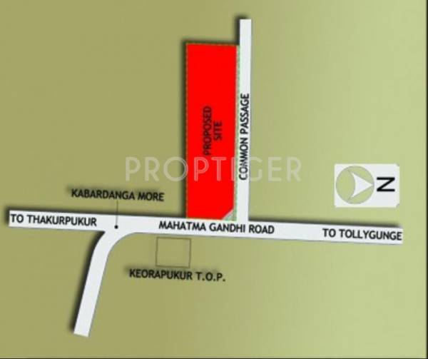 Images for Location Plan of Pabitra Santa Bhawan