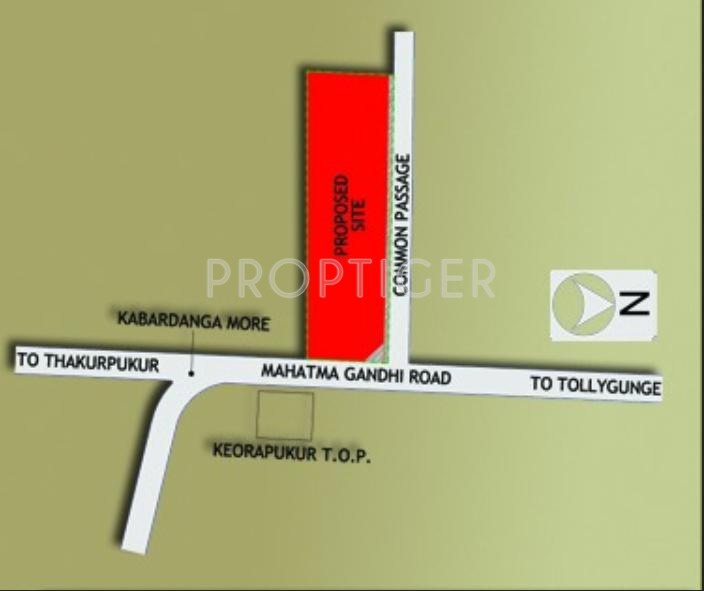 Images for Location Plan of Pabitra Santa Bhawan