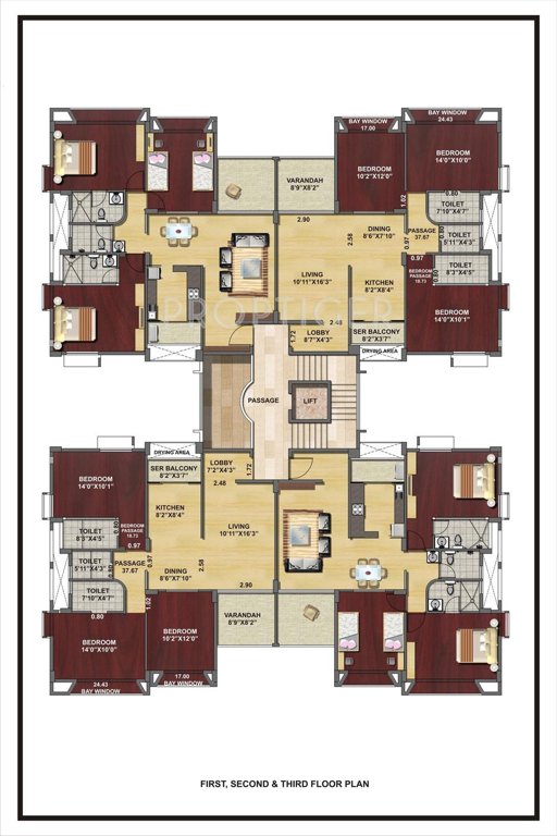 Images for Cluster Plan of VSD Brick woods