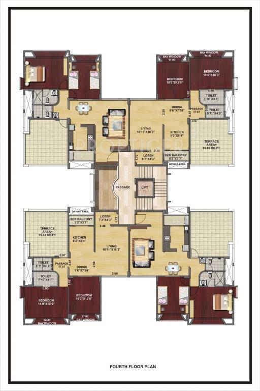 Images for Cluster Plan of VSD Brick woods