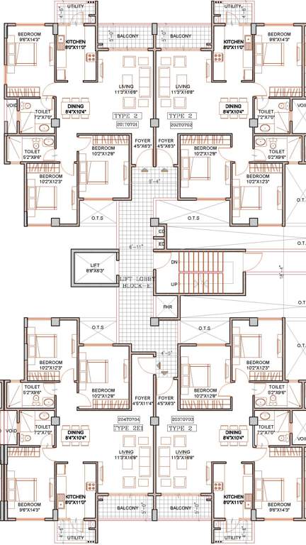 bliss Images for Cluster Plan of Sipani Bliss