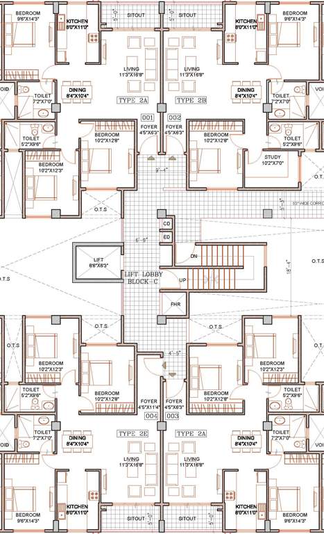 bliss Images for Cluster Plan of Sipani Bliss