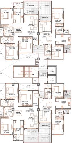 Images for Cluster Plan of Sipani Bliss bliss Images for Cluster Plan of Sipani Bliss