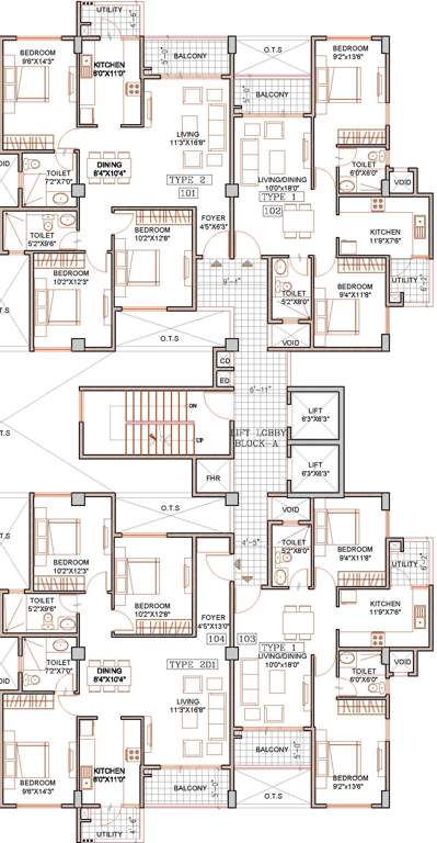 bliss Images for Cluster Plan of Sipani Bliss