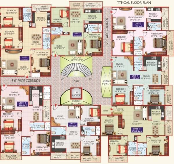 Images for Cluster Plan of HSV Padmalaya Residency