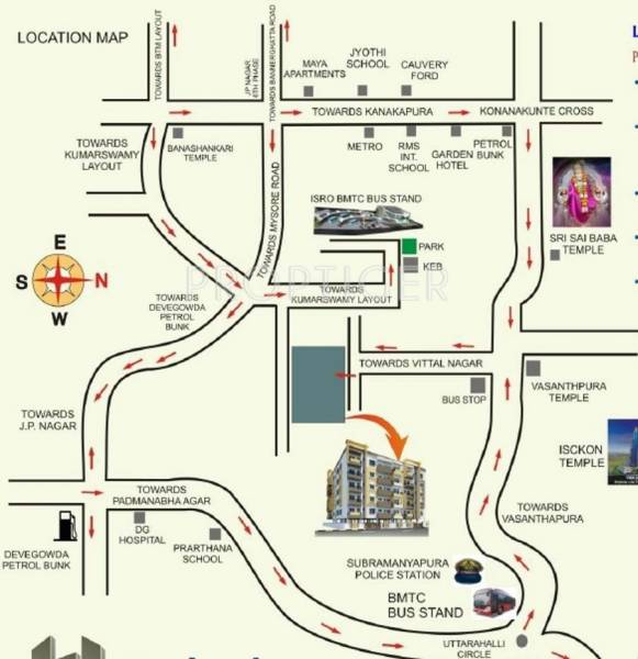 Images for Location Plan of HSV Padmalaya Residency