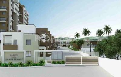 Elevation Teerth Realties Aarohi Society Villa Elevation