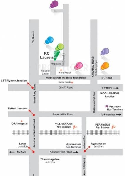 Images for Location Plan of Rajarathnam Laurels