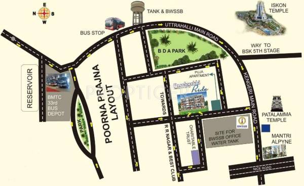 Images for Location Plan of Panchmukhi Infrastructure Pride